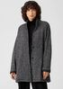 Organic Cotton Terry Stand Collar Jacket