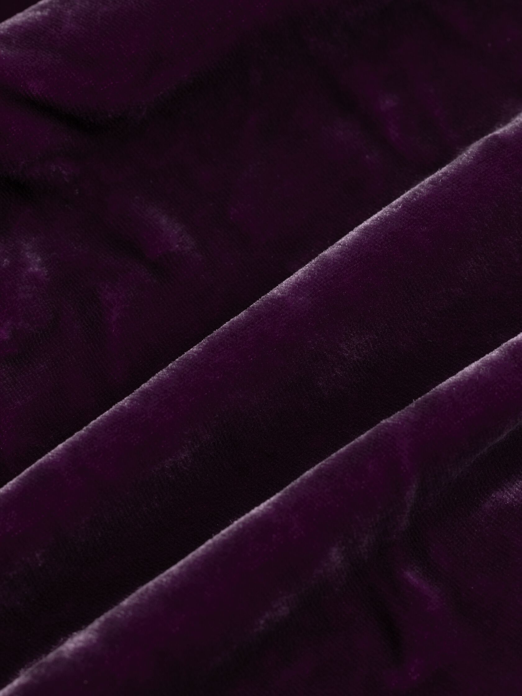 Velvet Band Collar Shirt