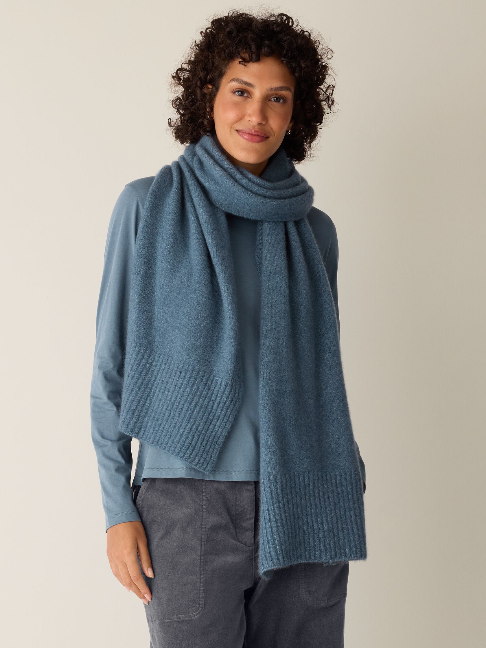 Cashmere Silk Boucle Bliss Scarf