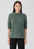 Cashmere Silk Bliss Funnel Neck Top