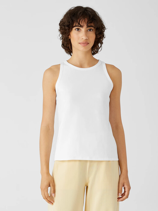 Traceable Organic Cotton Jersey Round Neck Tank