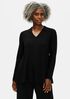 Fine Jersey V-Neck Top