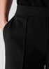 Washable Flex Ponte Pintuck Wide Pant