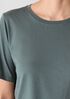 Organic Pima Cotton Jersey Round Neck Tee