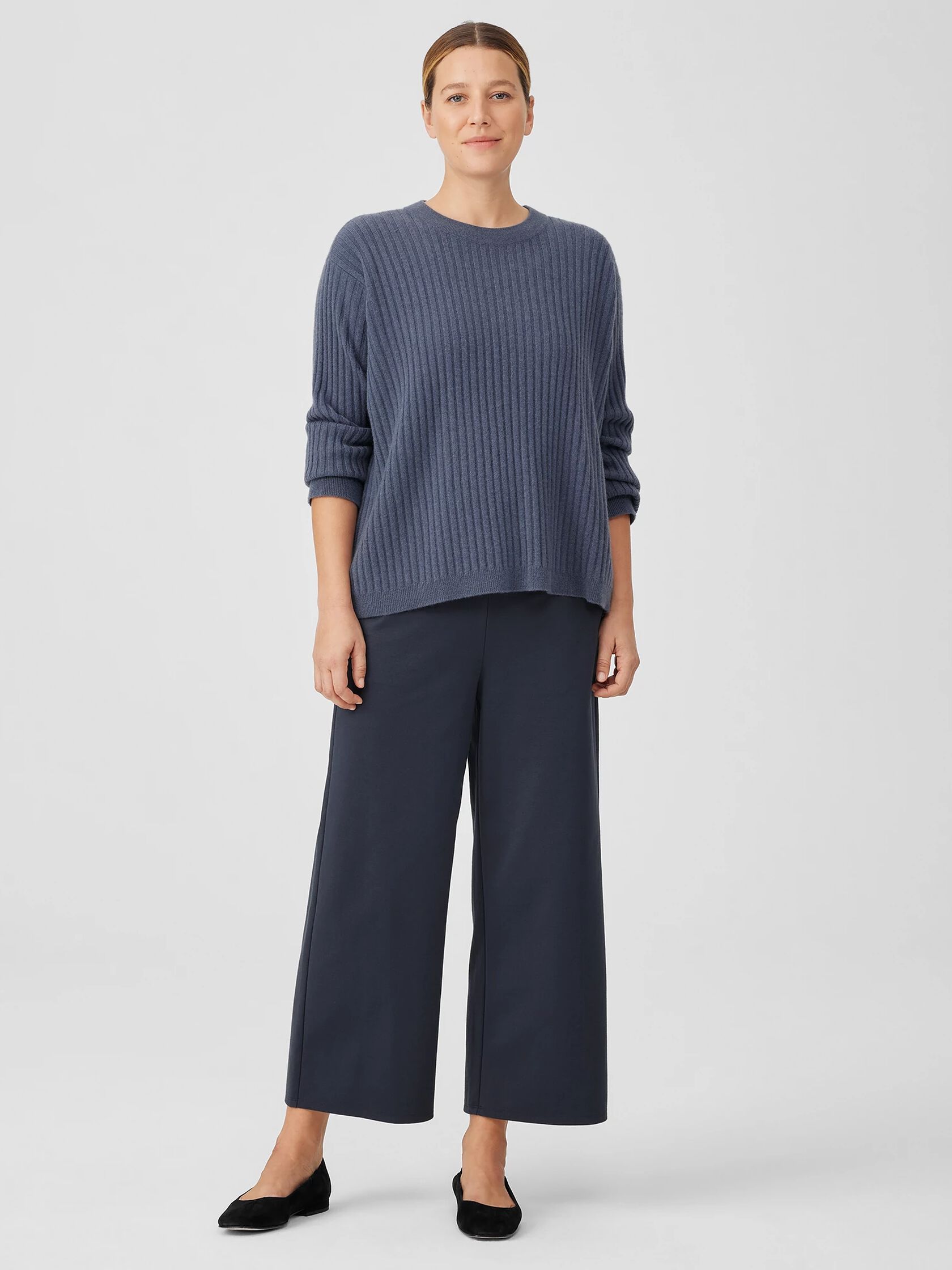 Italian Cashmere Crew Neck Top