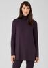 Fine Jersey Scrunch Neck Long Top