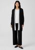 Peruvian Organic Cotton Blend Long Cardigan