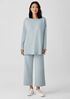 Organic Cotton French Terry Crew Neck Top
