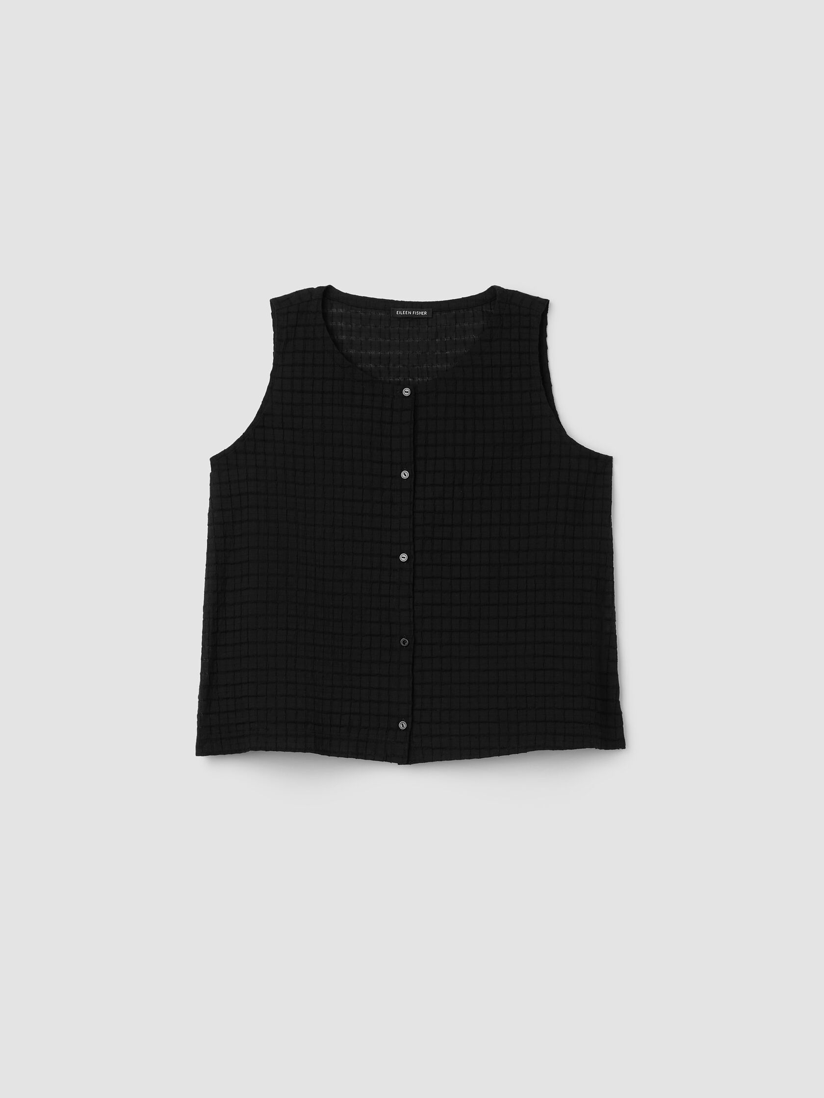 Organic Cotton Voile Box Vest