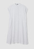 Puckered Organic Linen Shirtdress