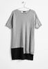 Resewn Cashmere Short-Sleeve Tunic