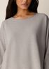 Organic Linen Cotton Jewel Neck Box-Top