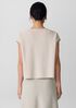 Organic Linen Cotton Square Top
