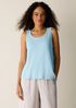 Organic Linen Jersey Scoop Neck Tank