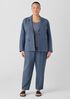 Linen Silk Twill Blazer