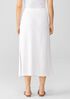 Lightweight Organic Cotton Terry A-Line Skirt