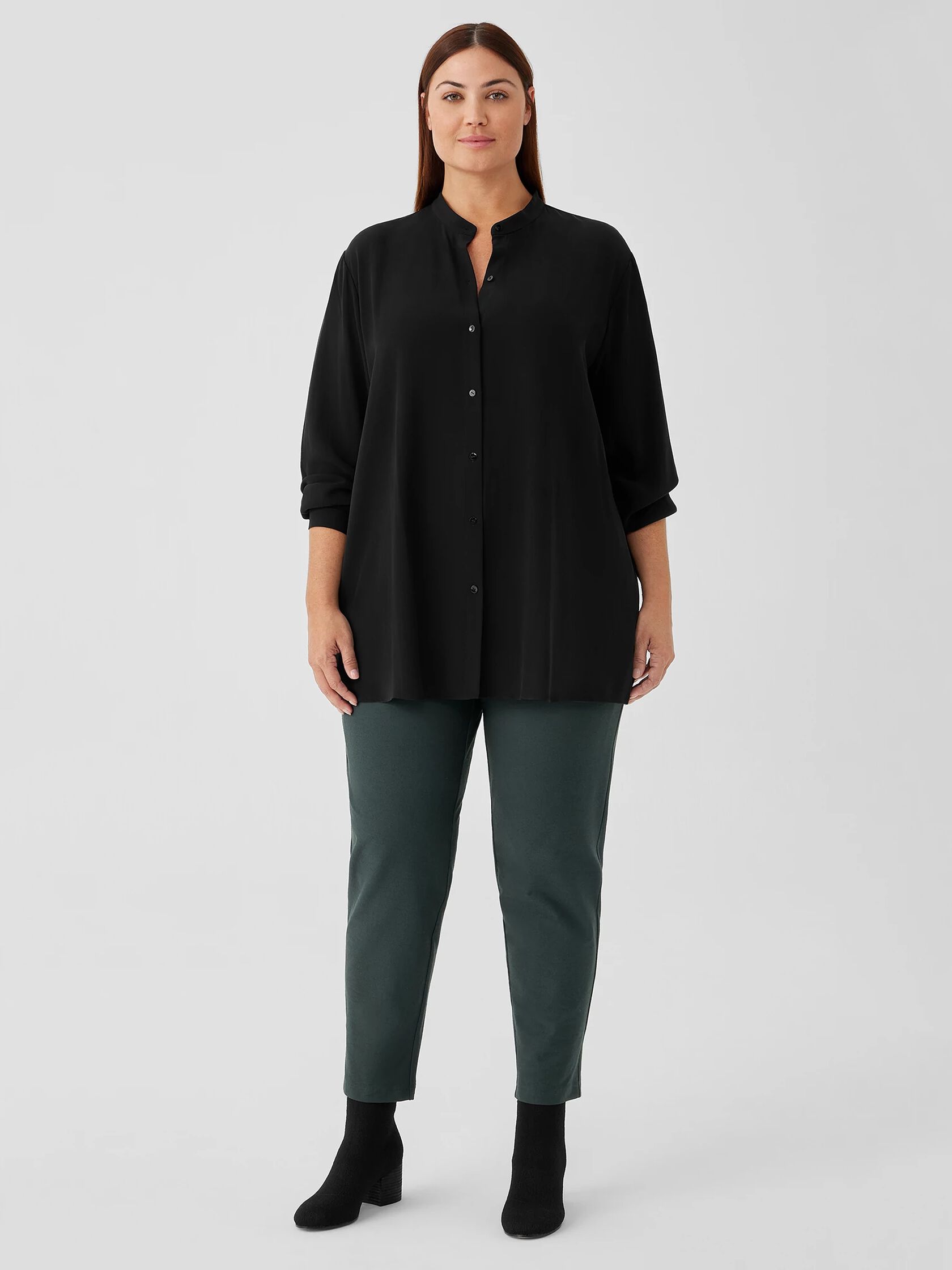 Washable Stretch Crepe Pant