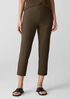 Washable Stretch Crepe Slim Pant