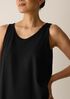 Stretch Jersey Knit Scoop Neck Dress