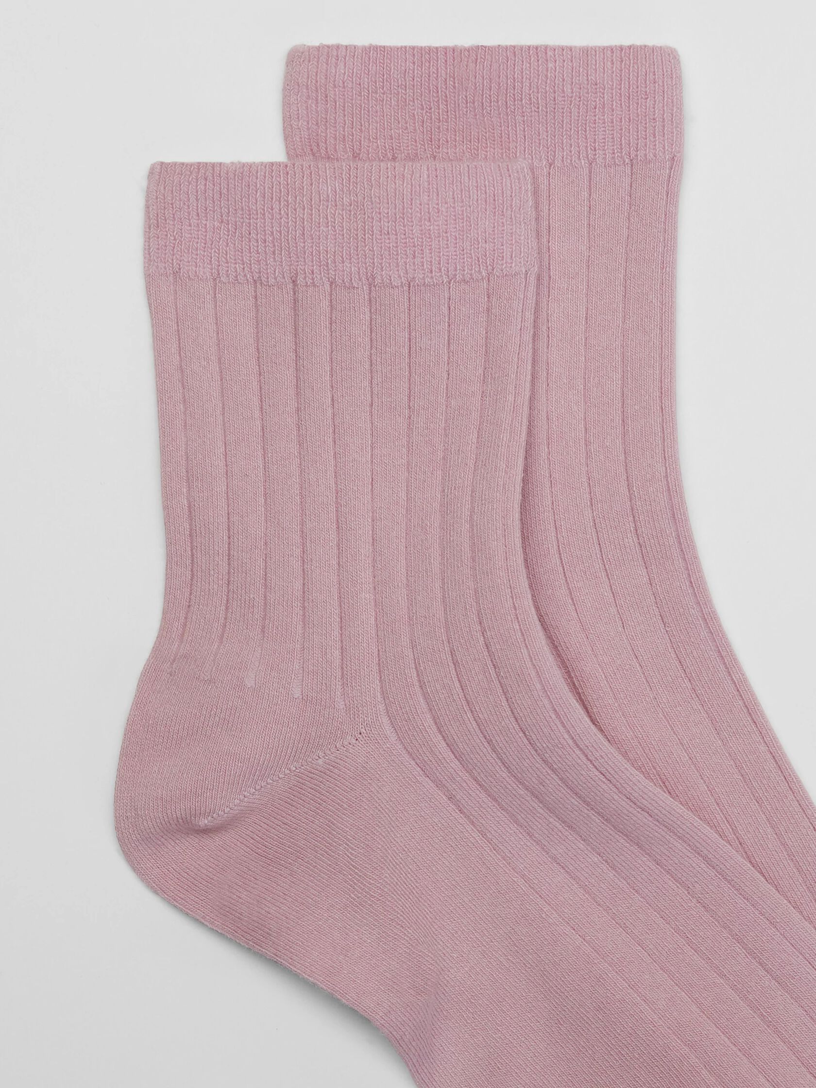 Organic Cotton Ribbed Ankle Sock