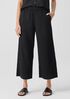 Organic Cotton Ripple Wide-Leg Pant