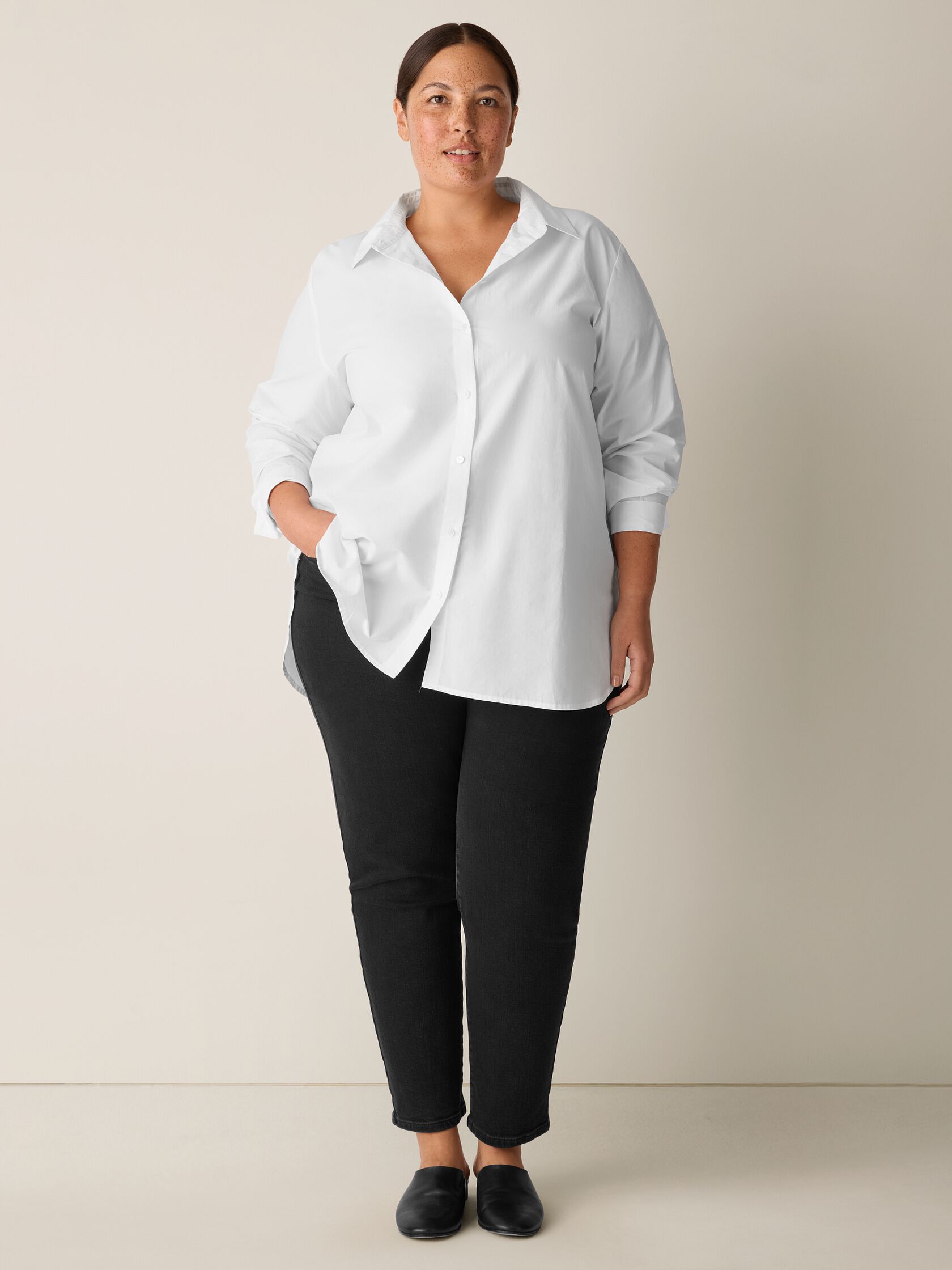 Cotton Stretch Denim Slim Jean