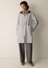 Cotton Nylon Reversible Hooded Coat
