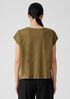 Organic Linen Jersey Square Top