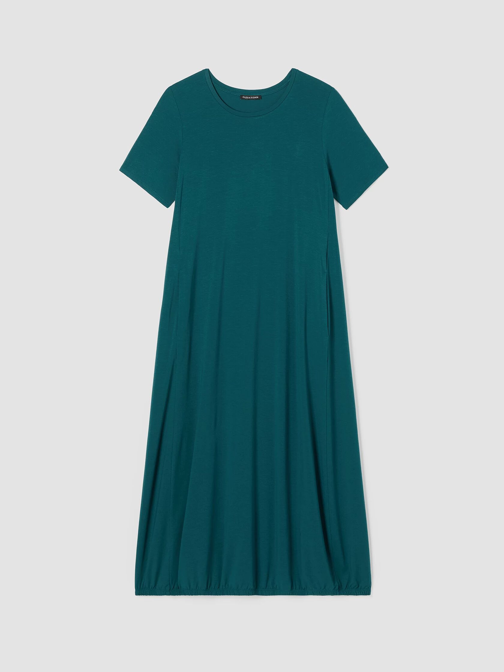 Fine Jersey Lantern Dress