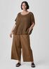 Organic Linen Wide Trouser Pant