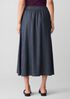 Airy Organic Cotton Twill Pocket Skirt