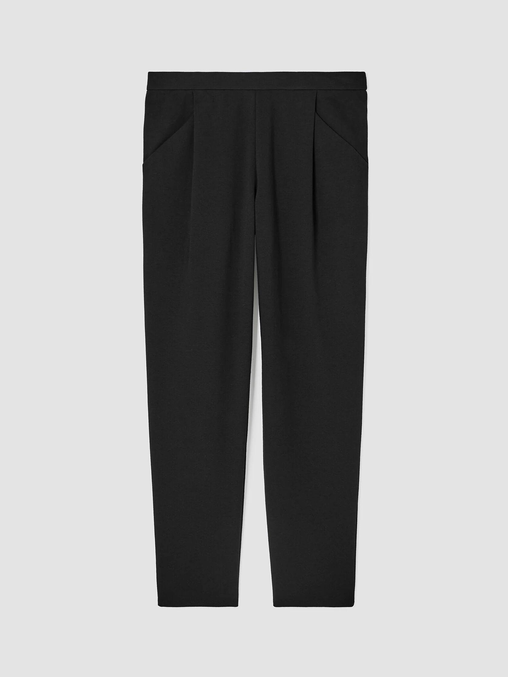 Cotton Blend Ponte Carrot Pant