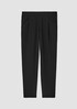 Cotton Blend Ponte Carrot Pant