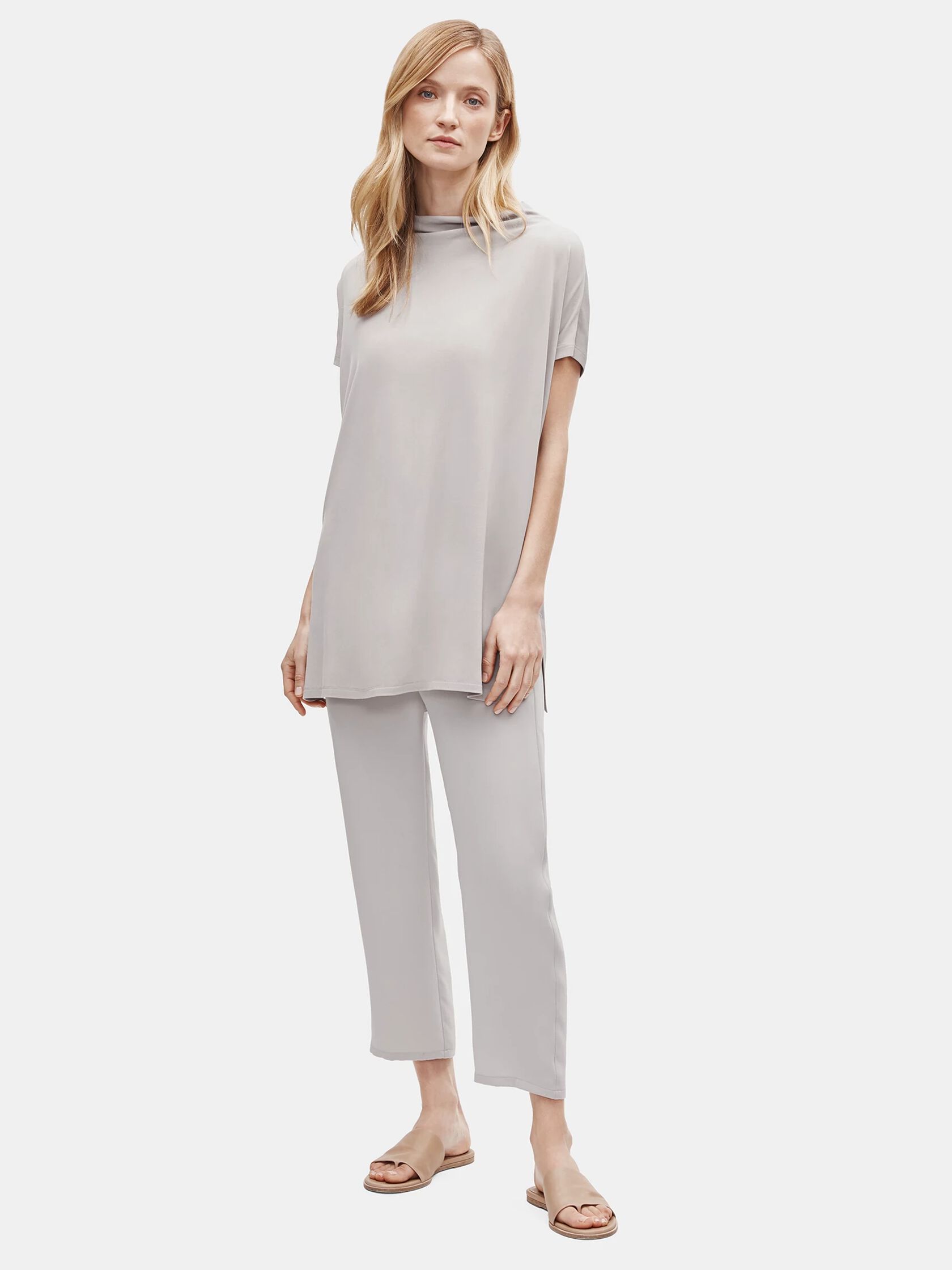Limited Edition Silk Double Crepe Drawstring Pant