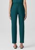 Washable Stretch Crepe Slim Pant