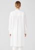 Organic Linen Mandarin Collar Dress