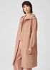 Recycled Polyester Hooded Coat
