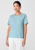 Organic Cotton Slubby Jersey Tee