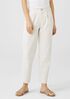 Undyed Organic Cotton Denim Tapered Pant