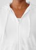 Lightweight Organic Cotton Terry Hooded Top