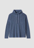 Organic Linen Cotton Slub Funnel Neck Top