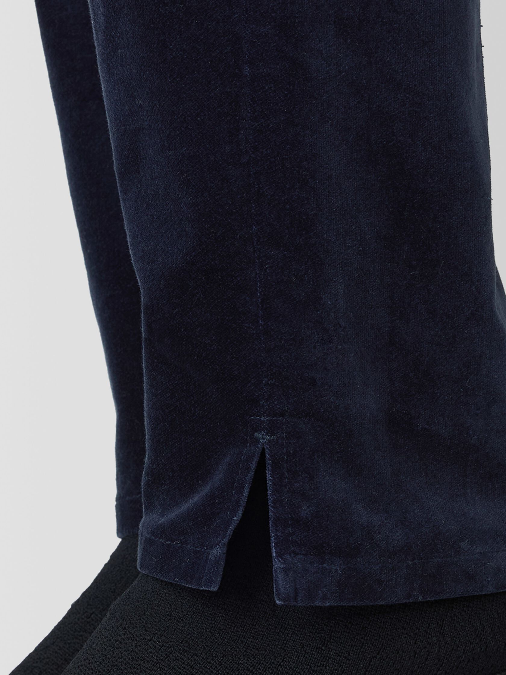 Organic Cotton Stretch Velveteen Slim Pant