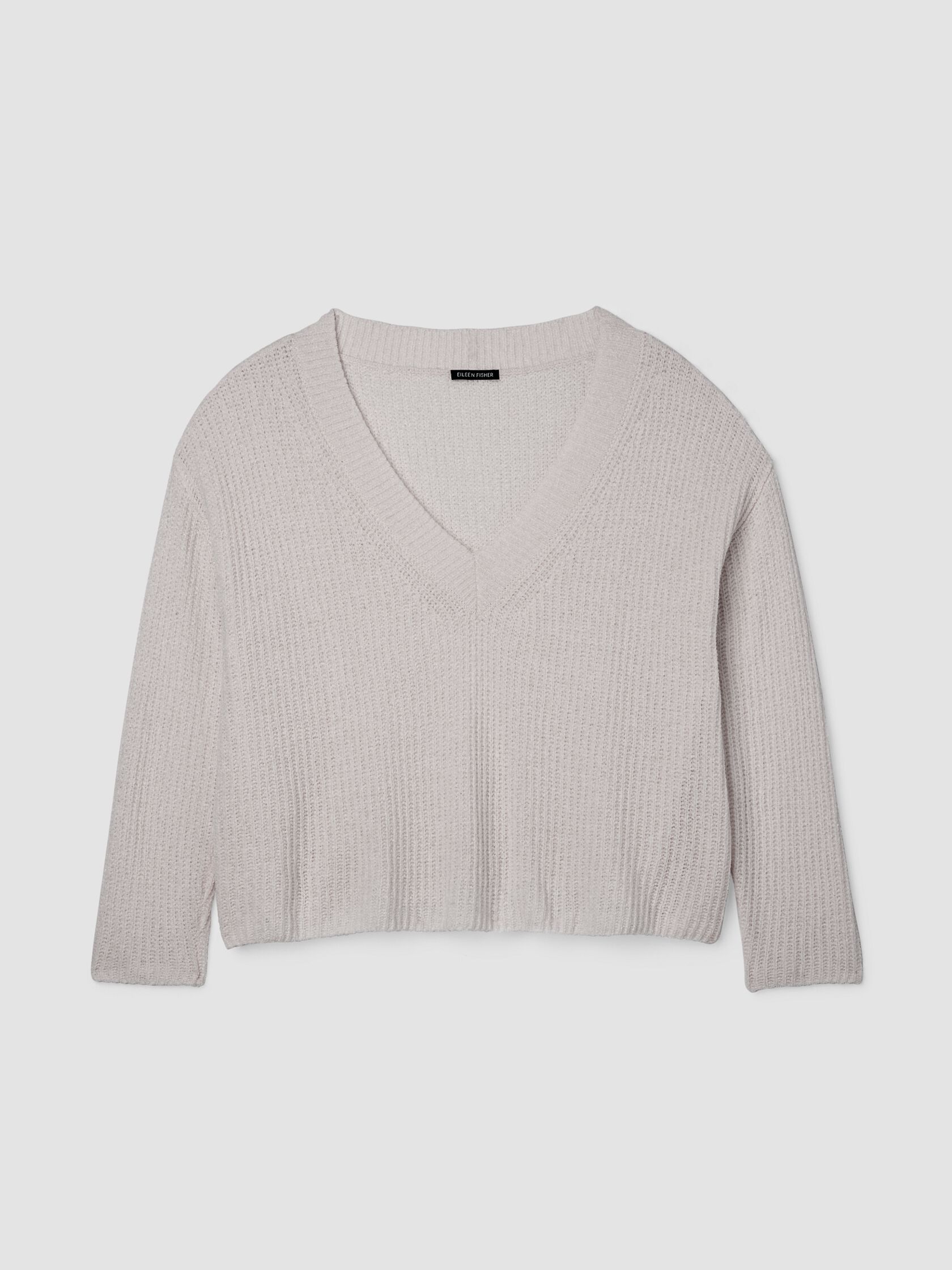Chenille Blend V-Neck Top