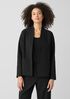Organic Cotton Pucker High Collar Jacket
