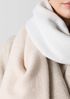 Brushed Recycled Cotton Cashmere Scarf