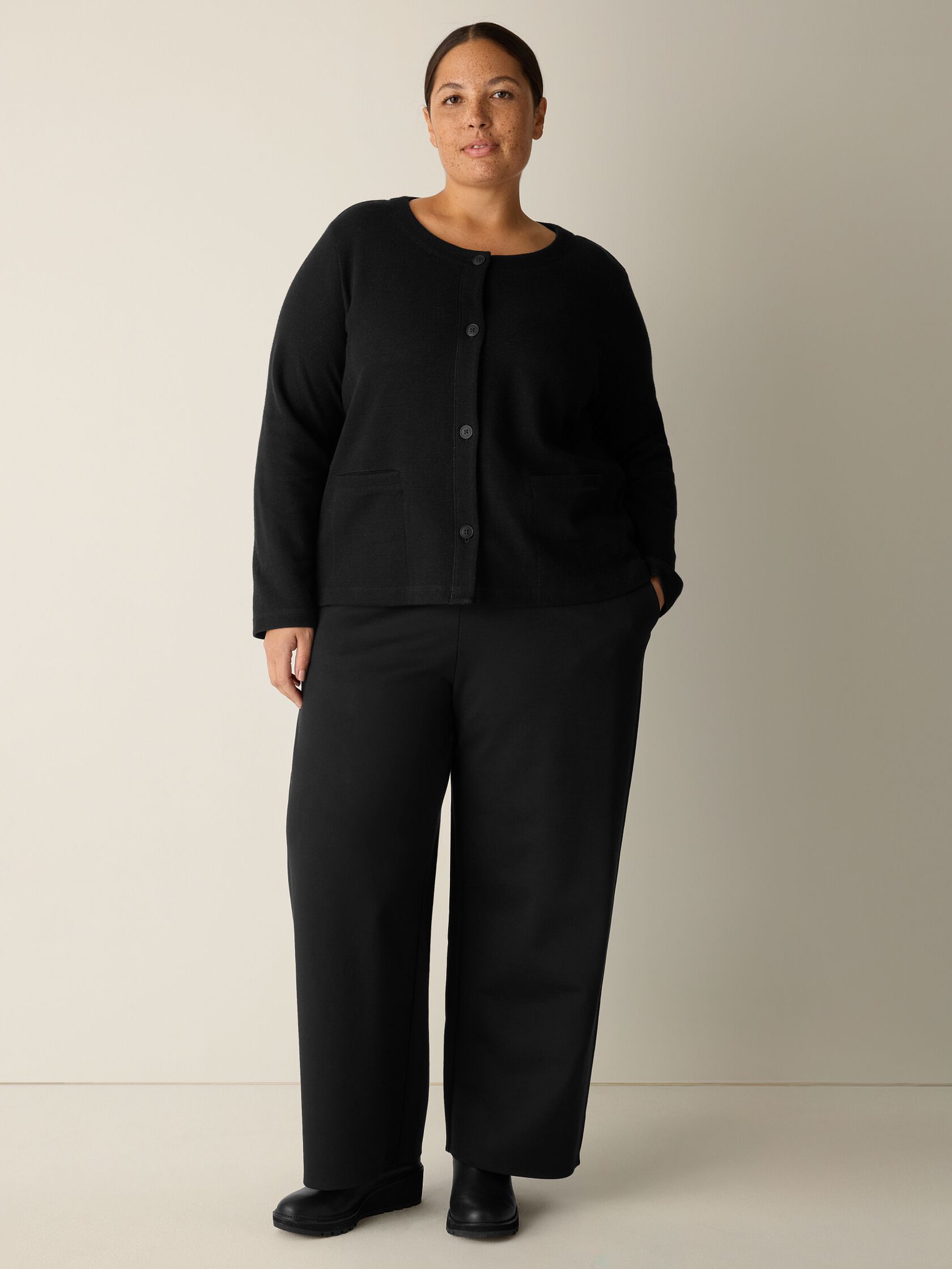 Doubleknit Organic Cotton Stripe