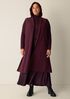 Lightweight Boiled Wool Shawl Collar Vest in Regenerative Wool