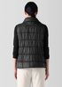 Eggshell Recycled Nylon Stand Collar Vest