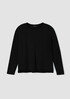 Organic Cotton Chenille Crew Neck Top