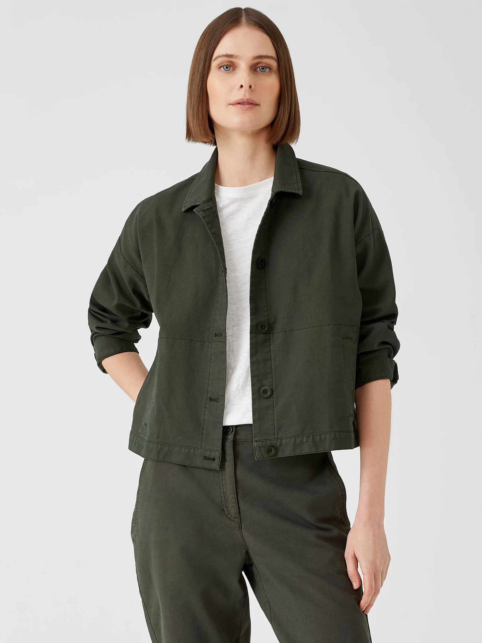 Organic Cotton Hemp Jacket